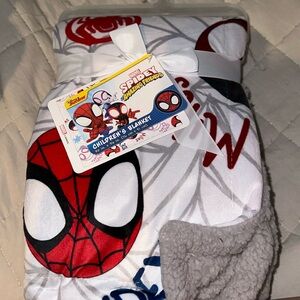 Baby Spider-Man blanket